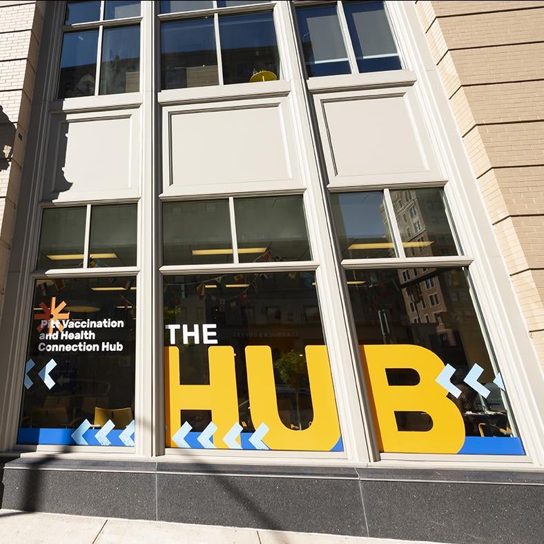 Hub exterior